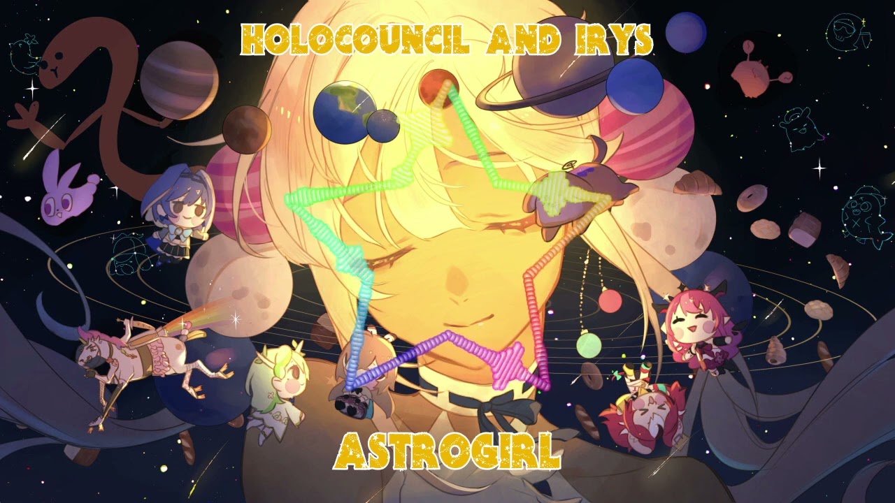 (Remastered Audio) HoloCouncil And IRyS Sings Astrogirl