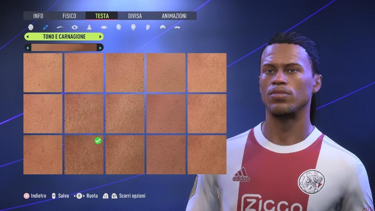 FIFA 22 Creazione Edgar Davids