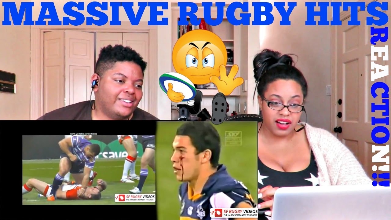 MASSIVE RUGBY HITS - HARDEST MEANEST TOUGHEST - MUST SEE! REACTION!!!