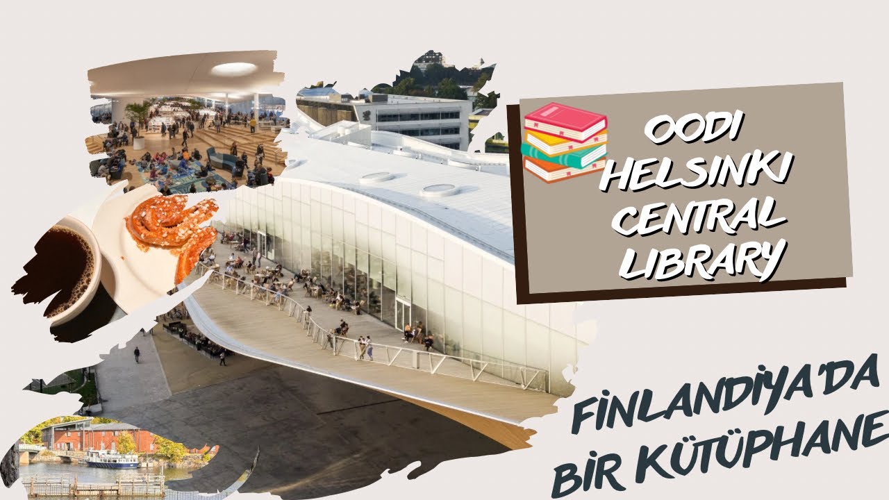 Avrupa’nın En İyi Kütüphanesi | Oodi Helsinki Central #kütüphane