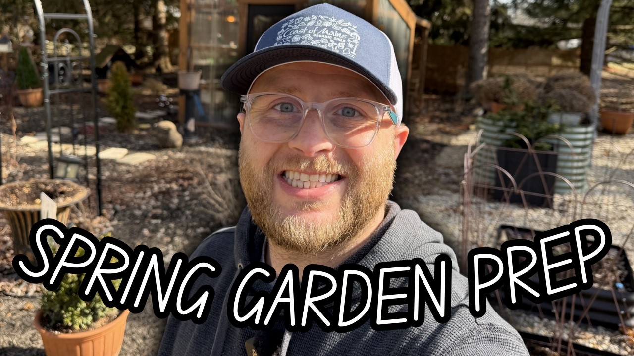 A Productive Garden Day 🌿 | Cleaning Containers, New Trellis & Solar Lights