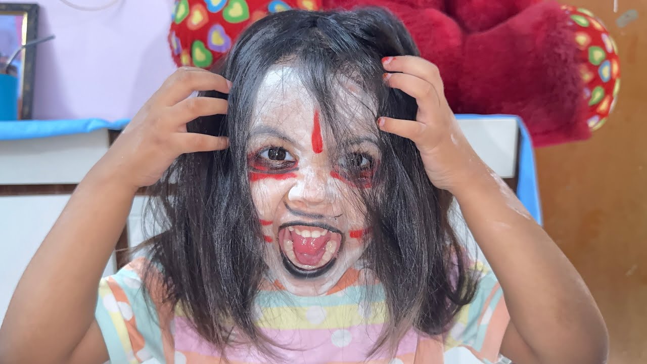 Darshika Ke Andar AA Gai Bhoot Ki AATMA👻🧟‍♀️🧟‍♀️||@Darshika and Mamma vlogs