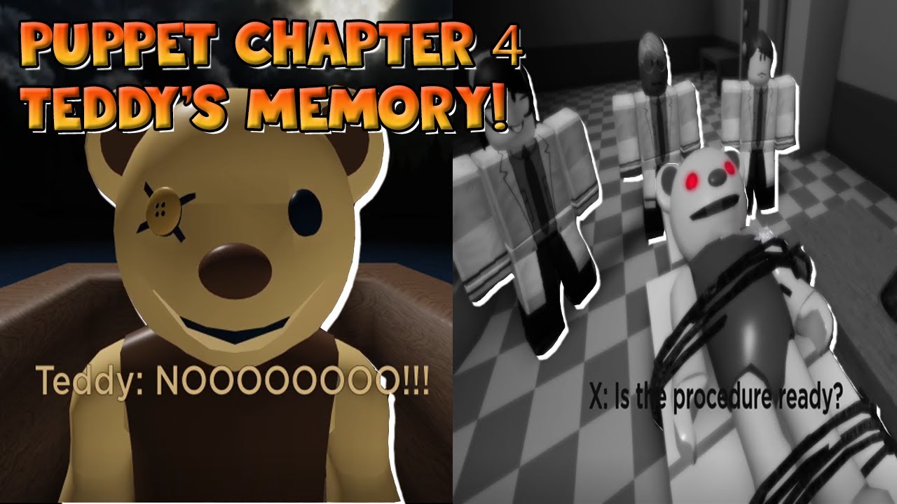 ROBLOX PUPPET ГЛАВА 4 КОНЦОВКА: ТЕДДИ — КИБОРГ? | Puppet Roblox