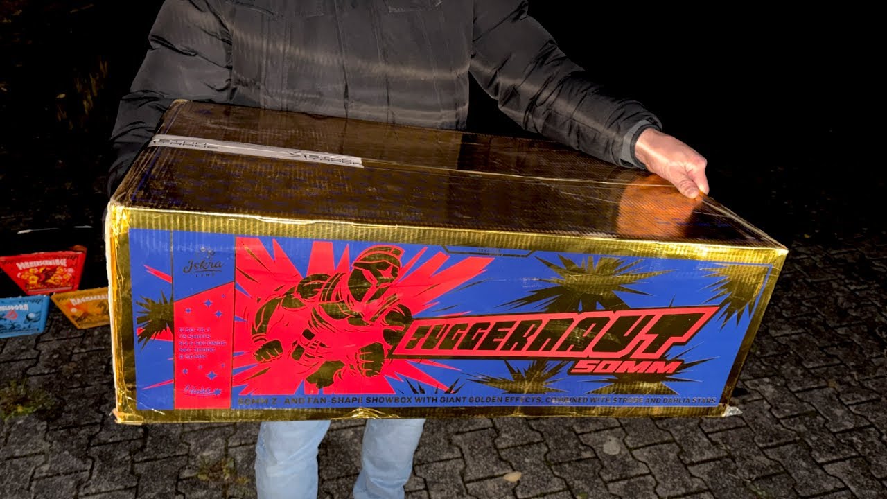 ISKRA JUGGERNAUT - 3 KILO NEM 💥 MEGA 50MM  APOKALYPSE 🎆🚀