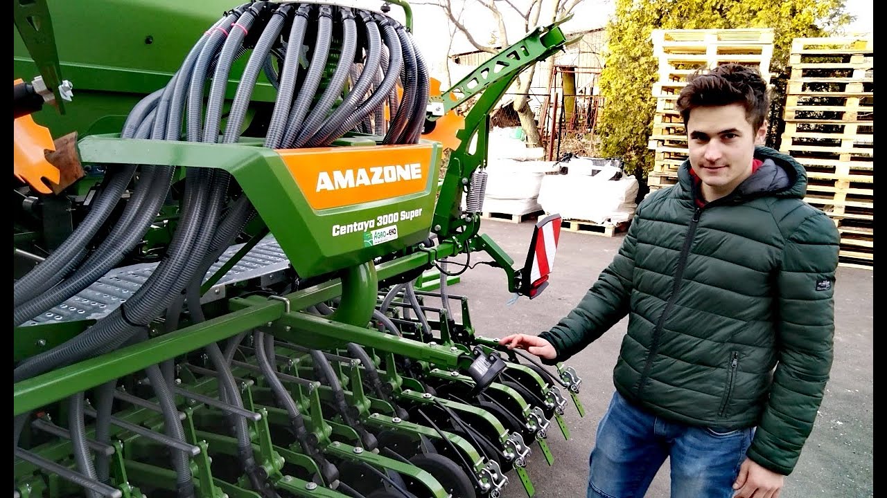 Nowy nabytek | Amazone Centaya 3000 super | Paweł przedstawia nowy siewnik!!!