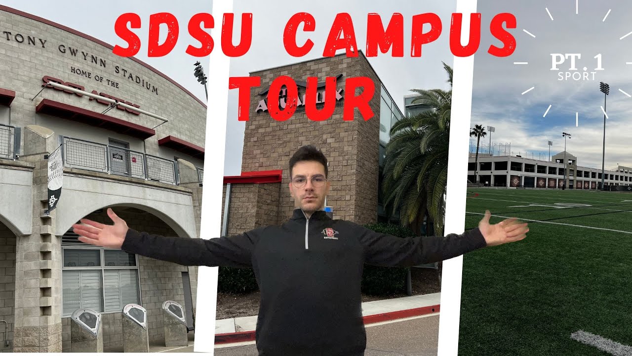 AUSLANDSSEMESTER USA - SAN DIEGO STATE UNIVERSITY Campus Tour Pt. 1 Sportstätten auf dem Campus