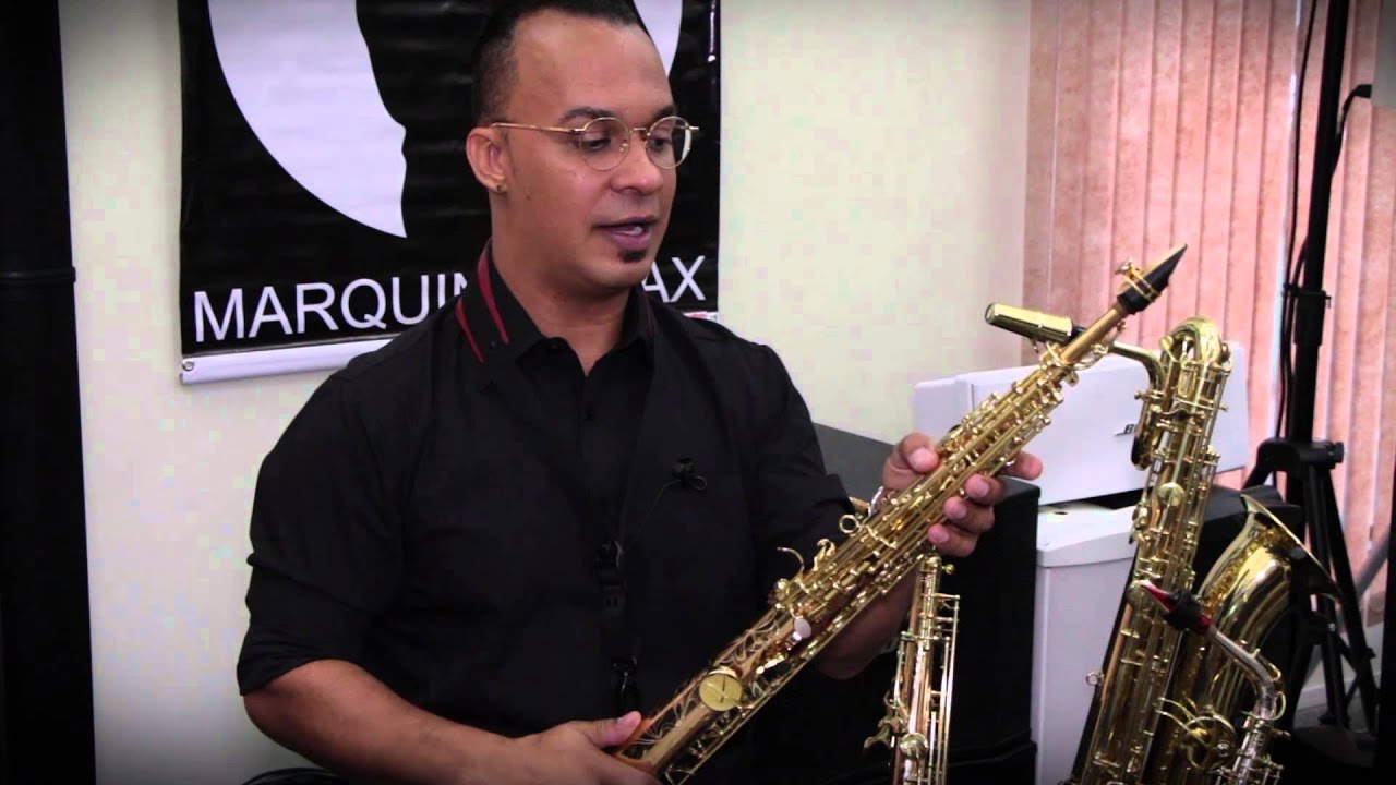 MARQUINHO SAX - REVIEW - Vídeo 2 - SAX SOPRANO SPX-512 EAGLE