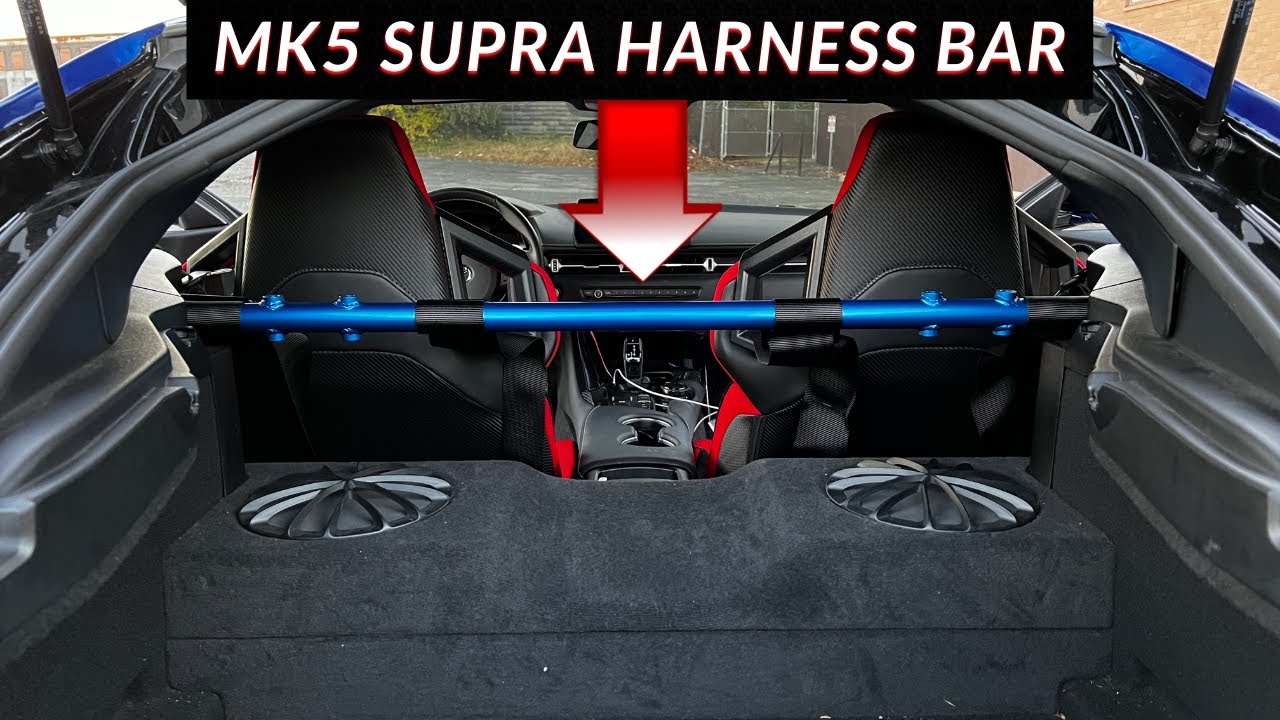 Mk5 Supra Cusco Harness Bar Install