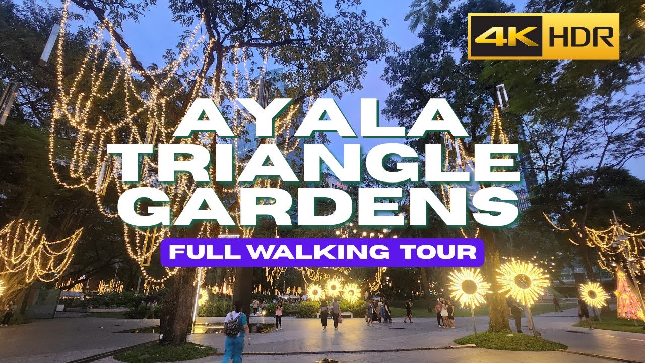 [4K] Best of Ayala Triangle Makati 2026: Food, Fun & Chill Spots