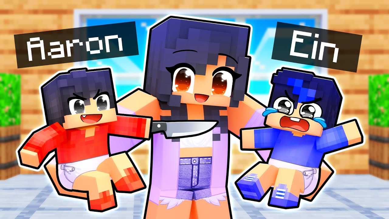 Aphmau becomes a MOM in Minecraft!?