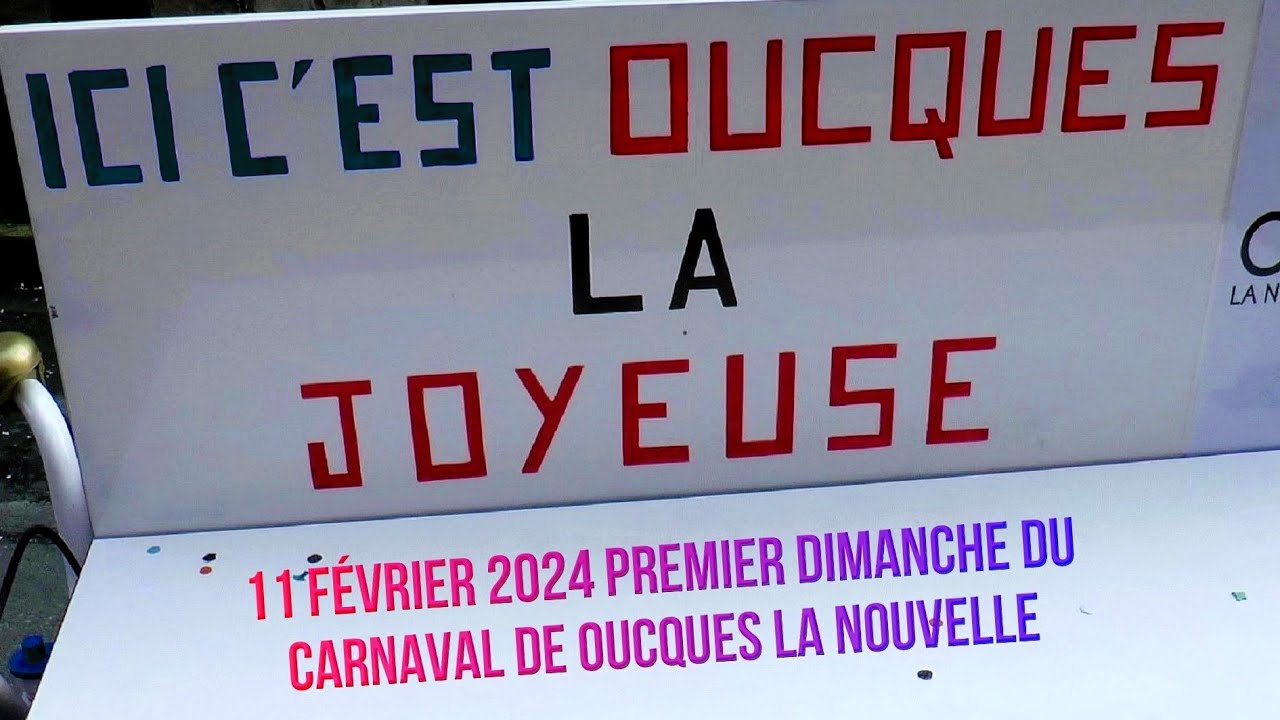Carnaval de Oucques la Nouvelle 11 février 2024