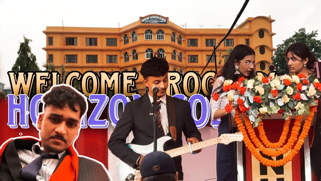 Welcome program of new horizon college❤️|| riteshstunts #vlog32