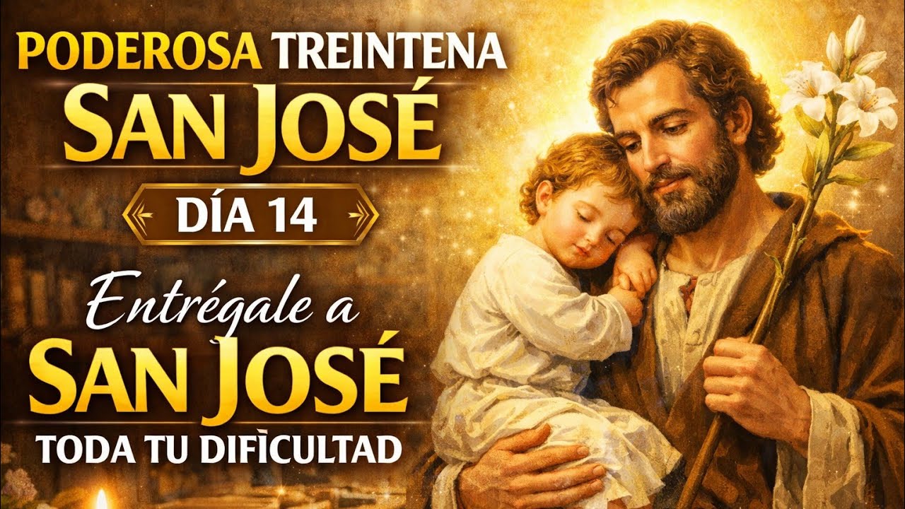 🧺 Poderosa Treintena A San José | Día 14 – Ven a su humilde carpintería