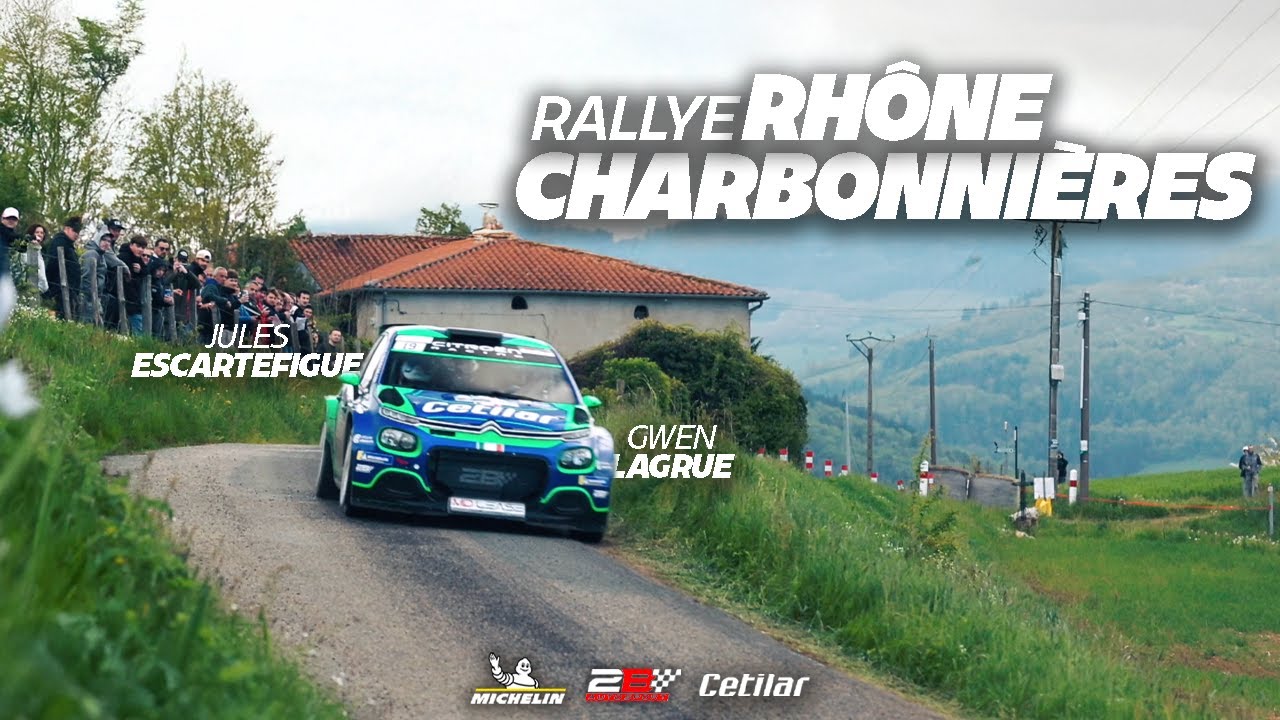 RALLYE RHÔNE CHARBONNIÈRES - Gwen Lagrue & Jules Escartefigue