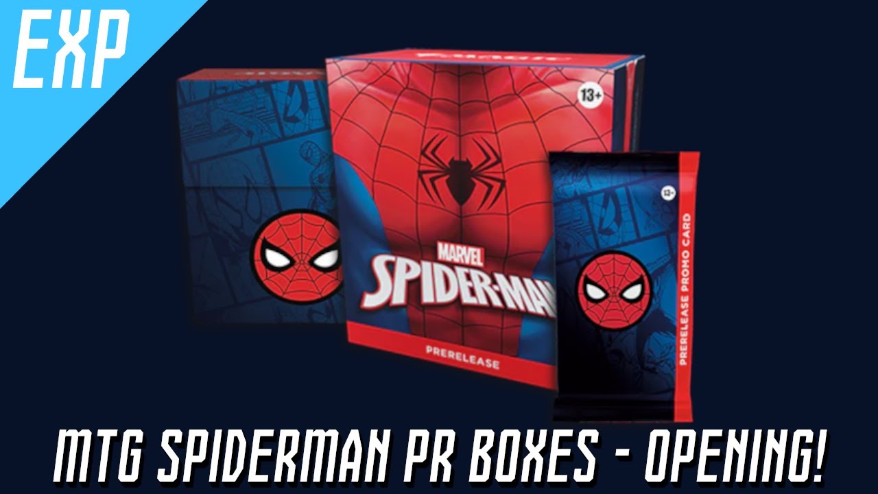 MTG Spiderman Prerelease Box Opening