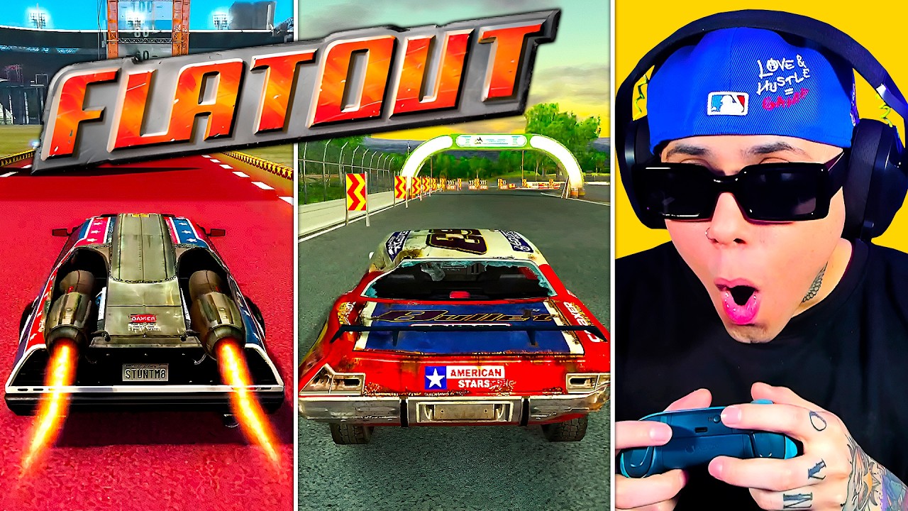 Jugué TODOS los FlatOut Para Encontrar el MEJOR