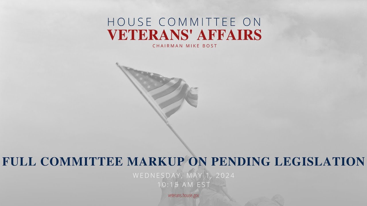Full Committee Markup on Pending Legislation