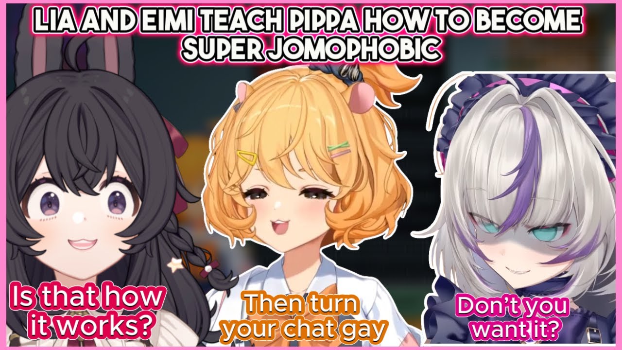 Lia and Eimi Teach Pippa How to Become Super Jomophobic 😆| Pippa Lia Eimi Clip #phaseclips