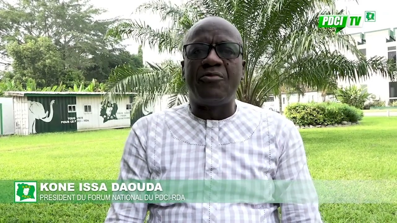 PDCI-RDA: PRESENTATION DE VŒUX DE KONÉ ISSA DAOUDA PRÉSIDENT DU FORUM NATIONAL DU PDCI-RDA