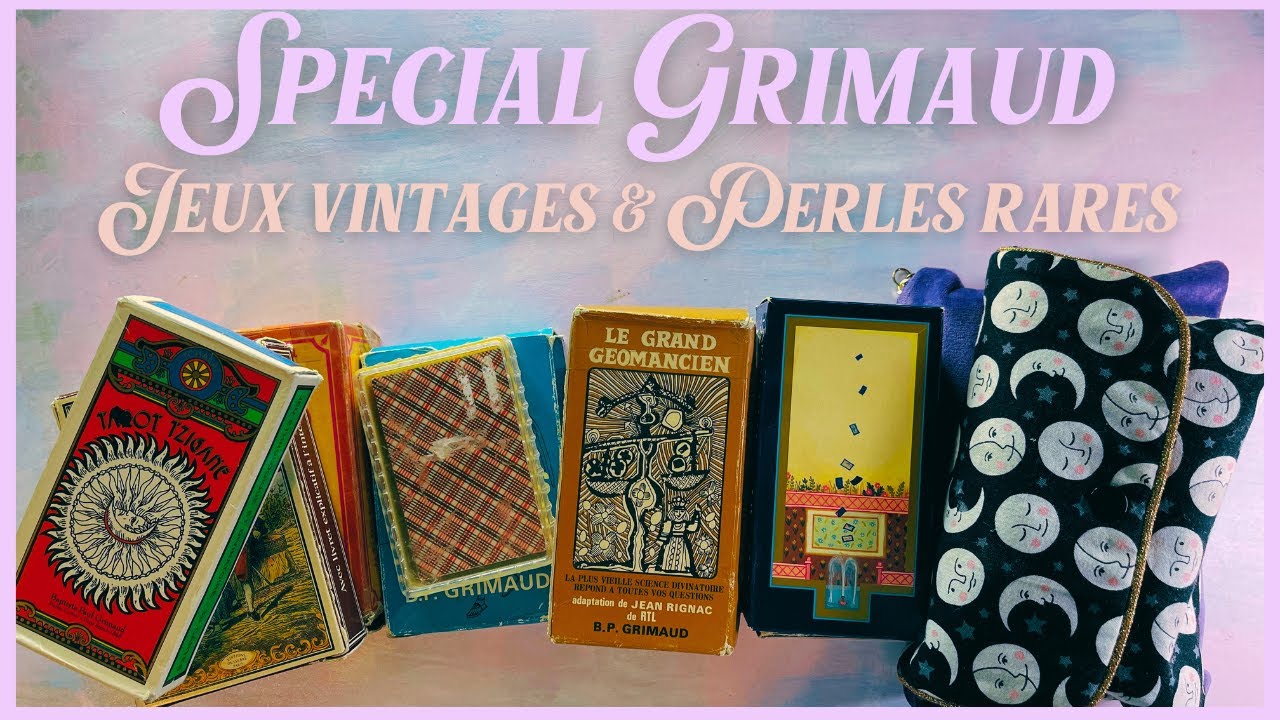 Spécial GRIMAUD : Jeux Vintages & Perles Rares