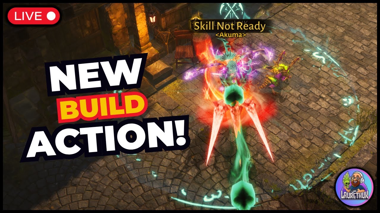 LIVE: New Necro Build! + Diablo Immortal News Later