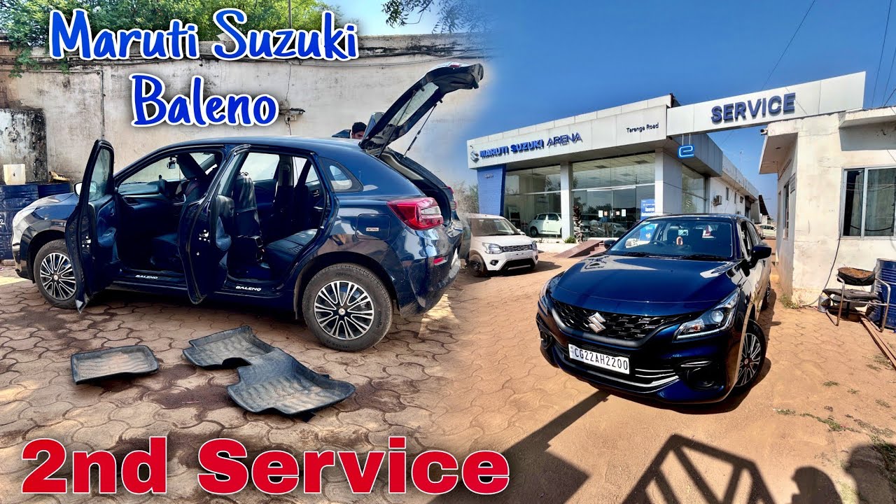 Maruti Suzuki Baleno ⚙️ 2nd Service 💰 Cost