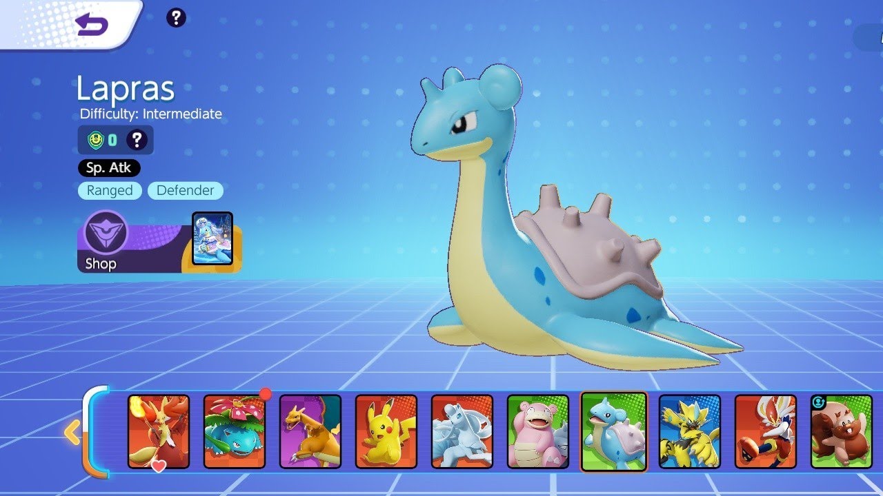 Pokemon Unite Lapras GamePlay:Part 52 (No Commentary)