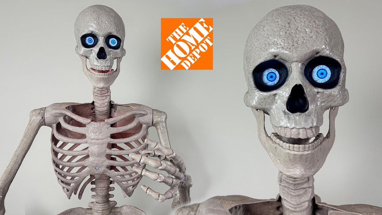 Home Depot App-Controlled Skeleton 2025 – Unboxing, Setup & Demo