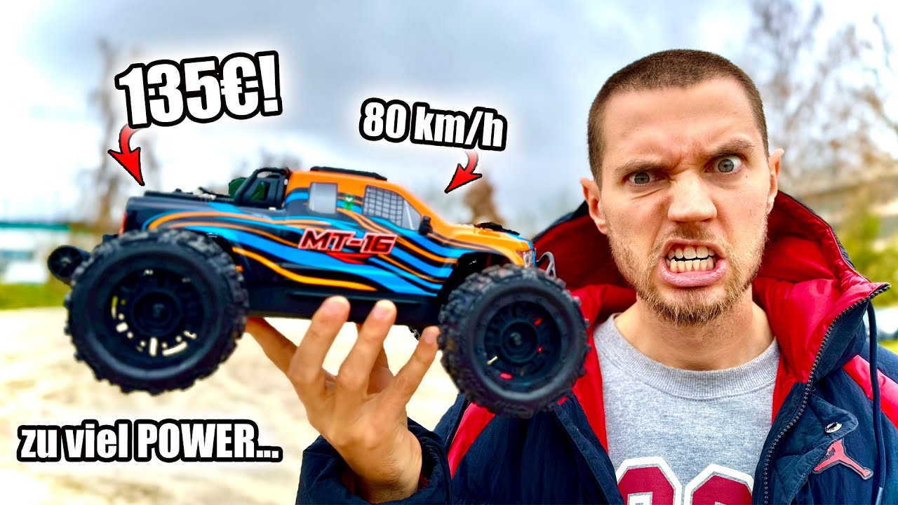 Dieses kleine RC AUTO ist ÜBERMOTORISIERT 😳! - ZD Racing MT16 im Test