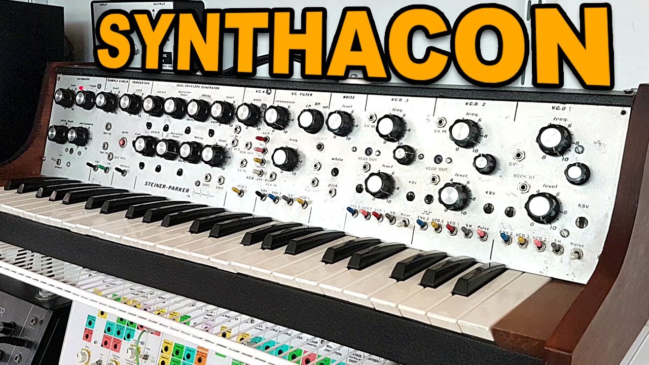 STEINER-PARKER SYNTHACON -  Analog Synth Demo | Experimental Sounds