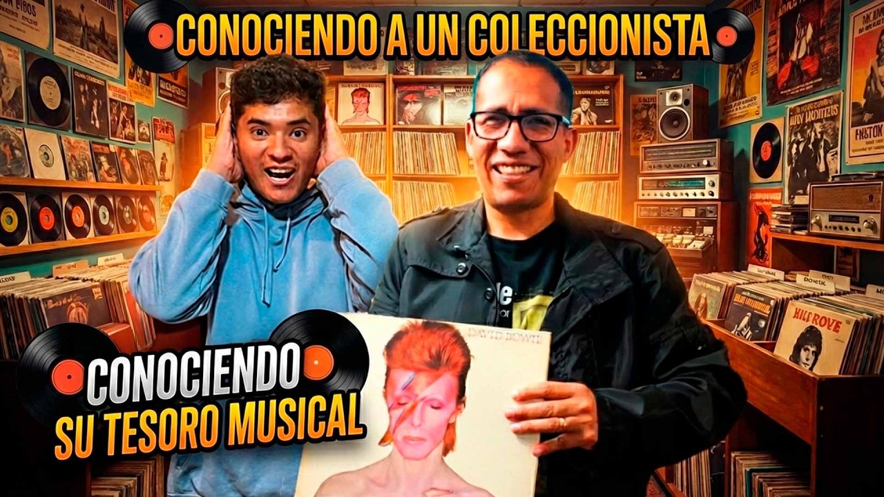 Entramos a una colección de discos en vinilo, cd y cassette que sorprende 🤯📀