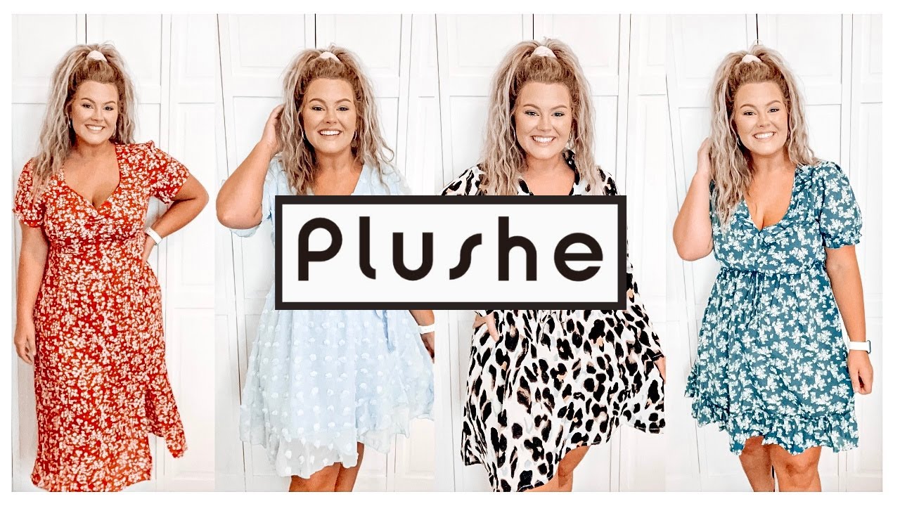 MIDSIZE/CURVY PLUSHE DRESS TRY ON HAUL