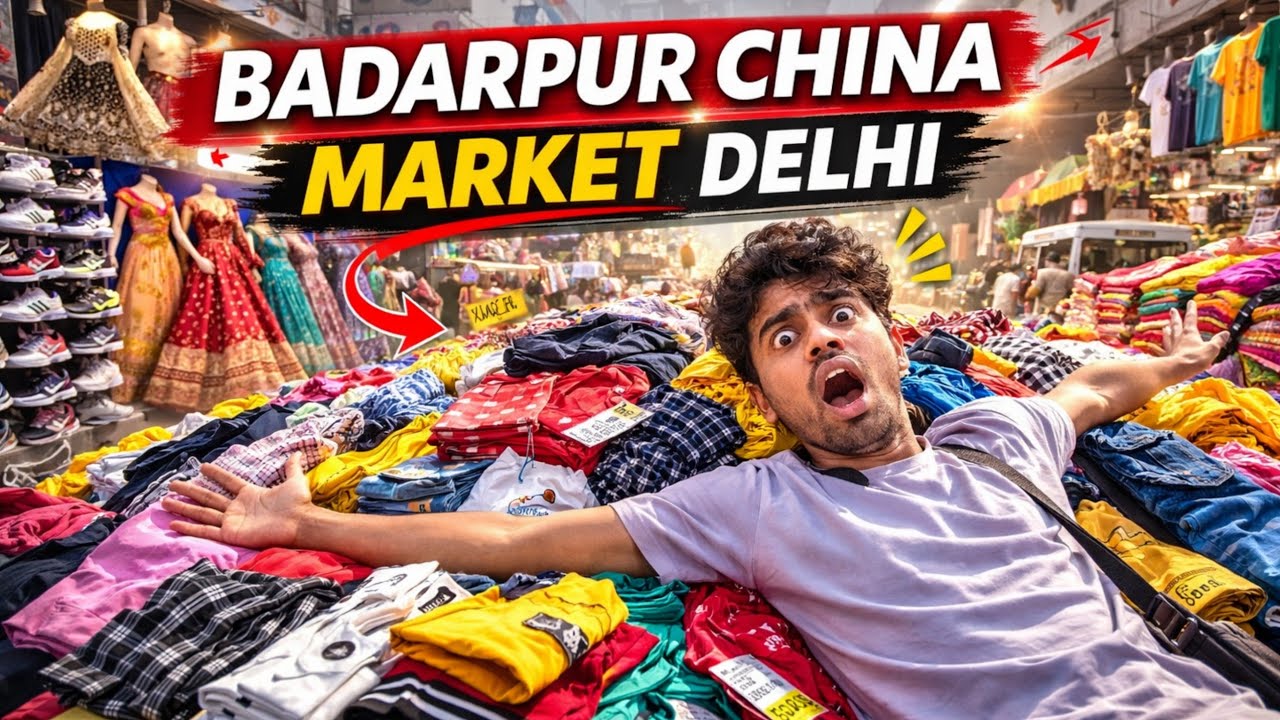 Badarpur China Market Full Tour 🛍️ | Hidden Market in Delhi | shopping vlog | #badarpurchinamarket