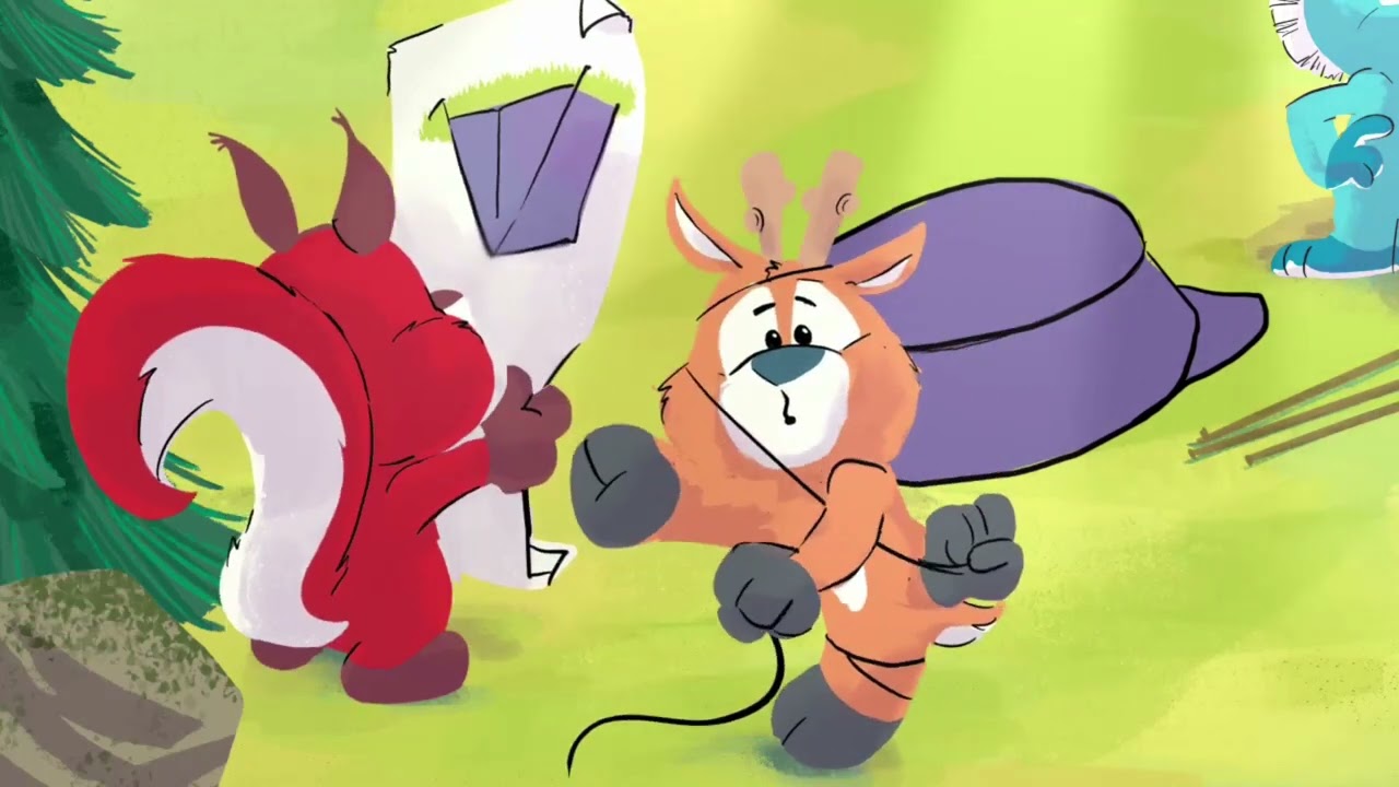 Forest Friends ZOMER - De Forest Friends gaan gezellig kamperen bij het meer.