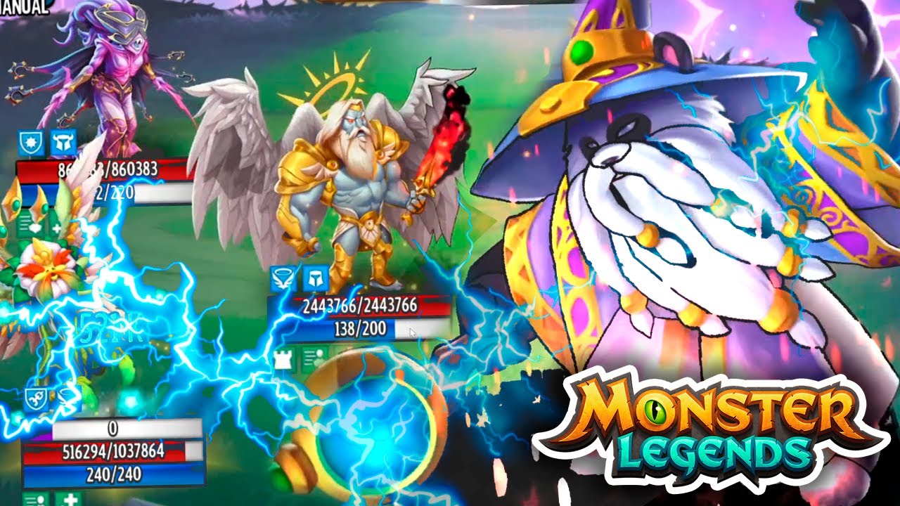 DIOS PANDALF SE REVELA en su MAZMORRA de TITAN! - Monster Legends