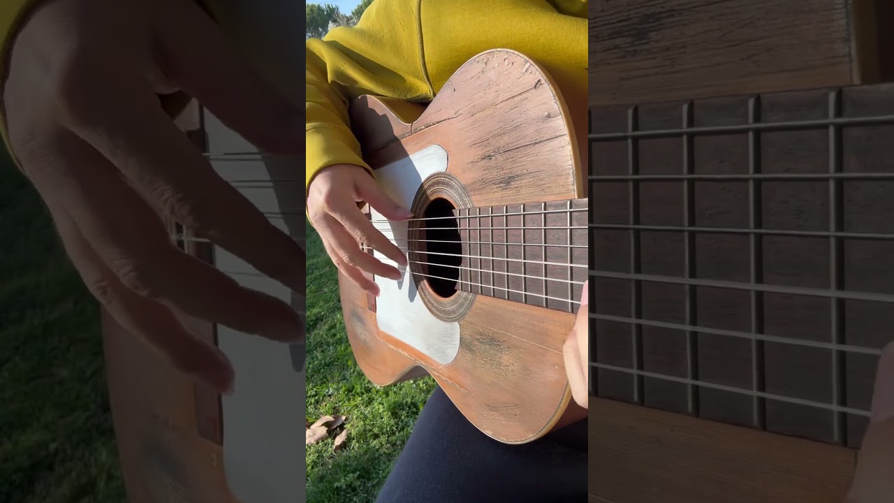 Spanish guitar tuto how to play easy rhythm Despacito bailando strumming pattern fingerstyle
