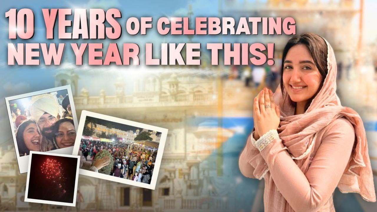 10yrs of celebrating new year like this🥰🙏🏻 | New Year Vlog | @Ashnoor Kaur