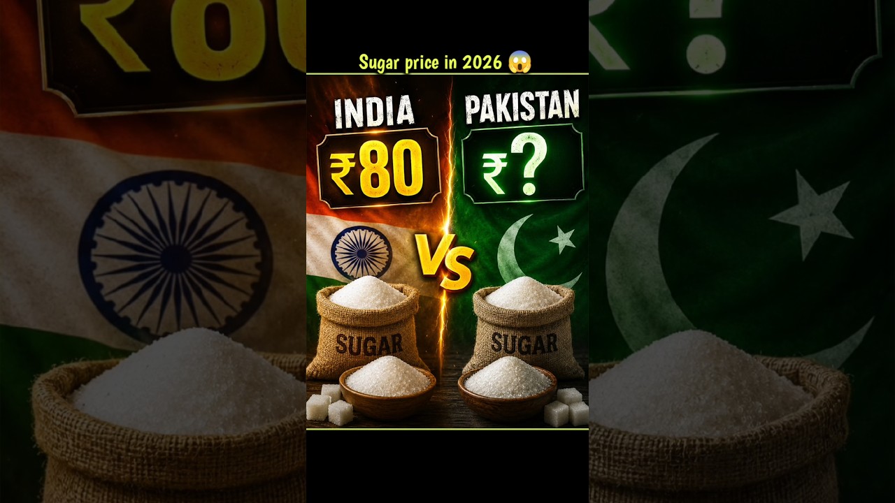 Sugar price in 2026 😱 #facts #india #pakistan