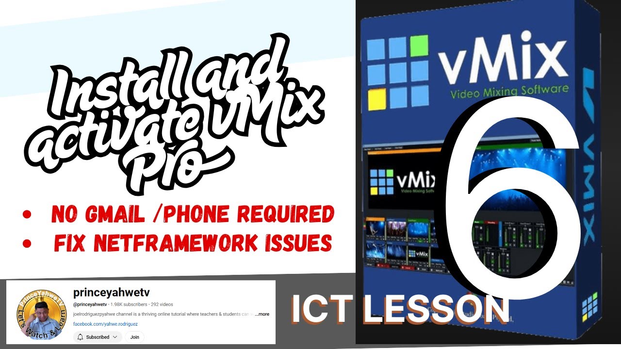 Как установить vMix Pro без Gmail/Phone | Легкое решение проблем .NET Framework