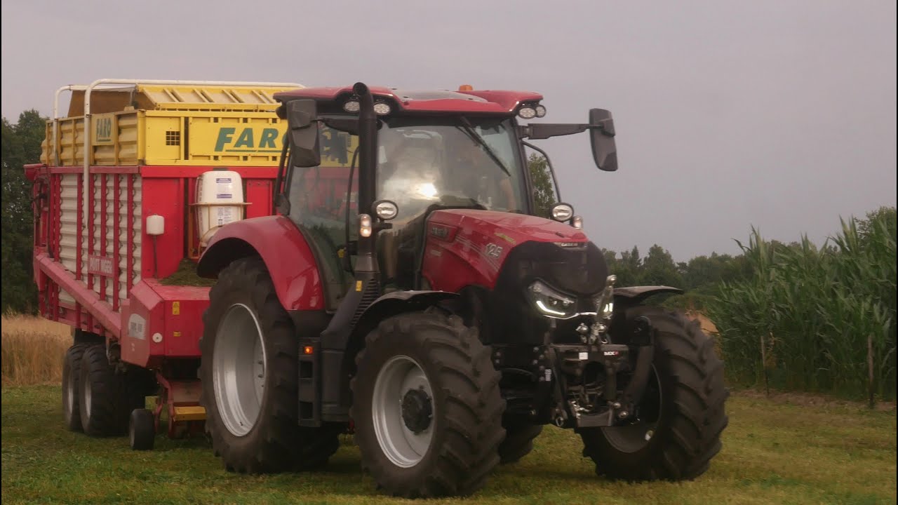 * Zbiór traw przyczepą Pottinger Faro 4000D *  GR Szymański* 2xCASE IH & KUHN*