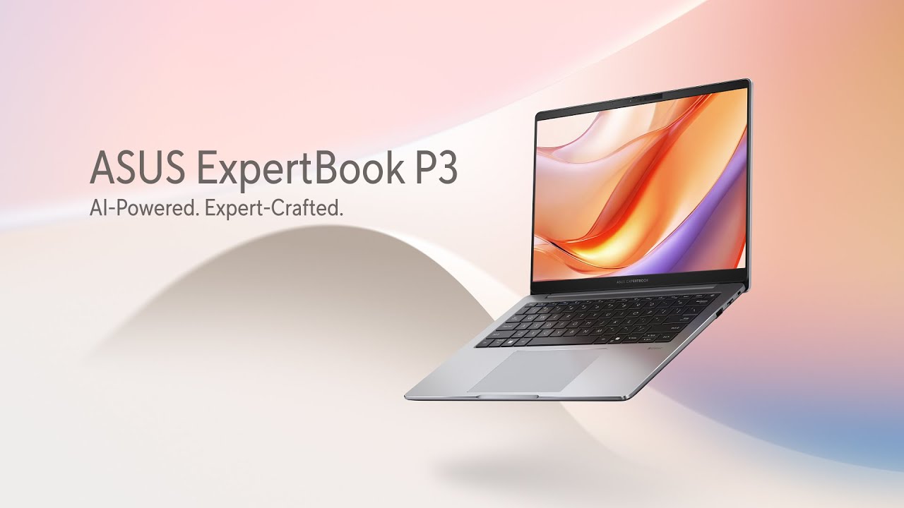 ASUS ExpertBook P3 (PM3406/P3606): Copilot+ PC for work  #Copilot #AMD #AIPC | 2025