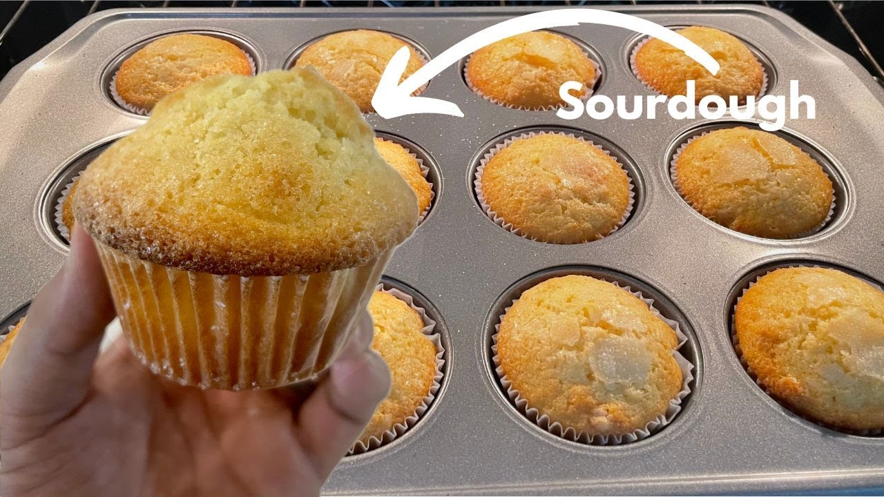 Perfectly Sweet Muffins (Sourdough MAGDALENAS 🇪🇸)