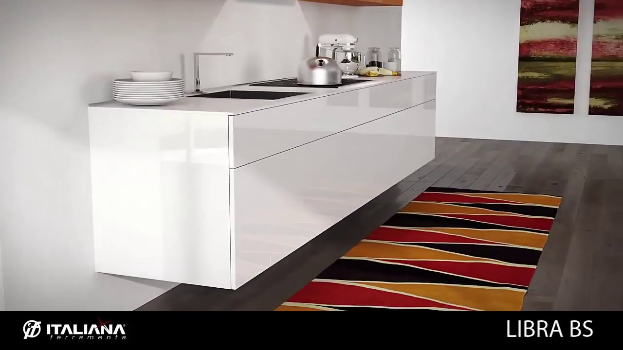 Base Cabinet wall Hanging System -LIBRA BS by  Italiana Ferramenta