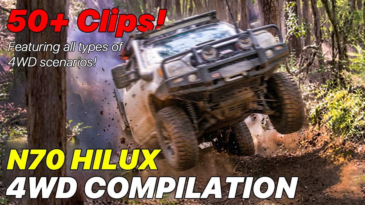 N70 Hilux 4WD Compilation!