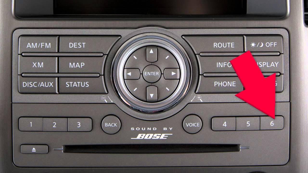 2013 NISSAN Armada - Audio System with Navigation