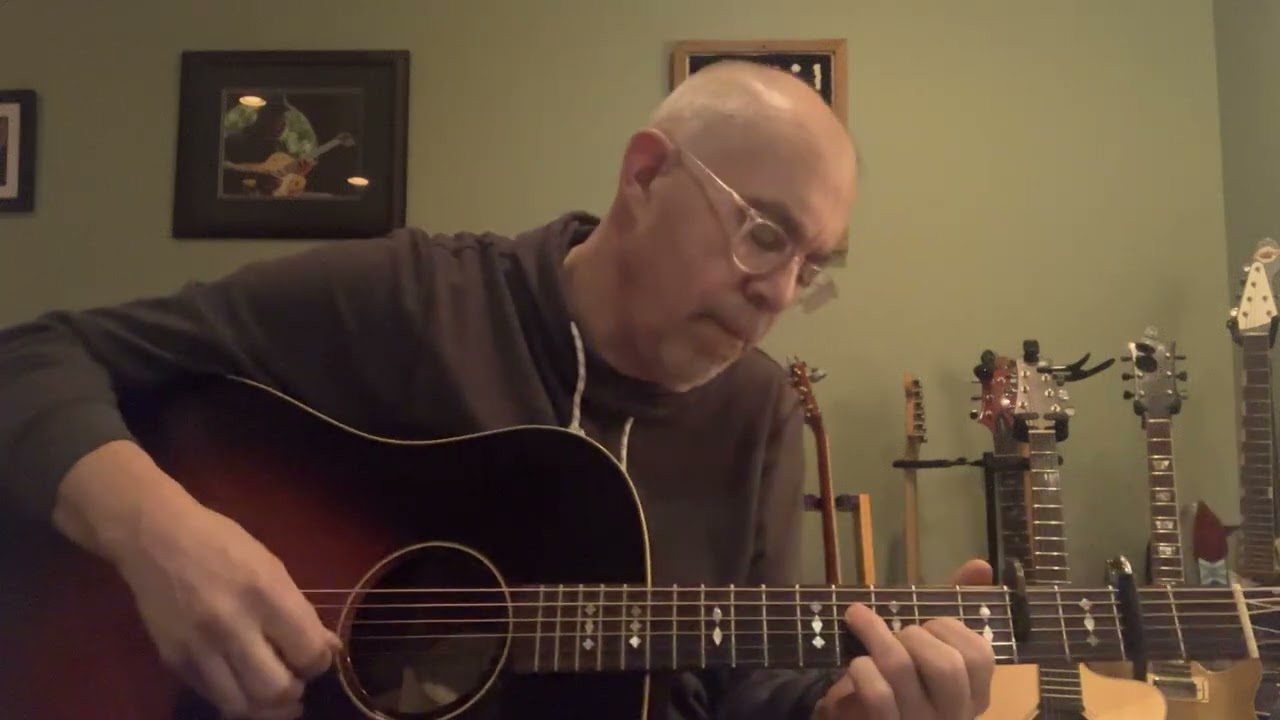“Feels Like Rain” by John Hiatt different double  capo setup cover @SteveVuichMusic  