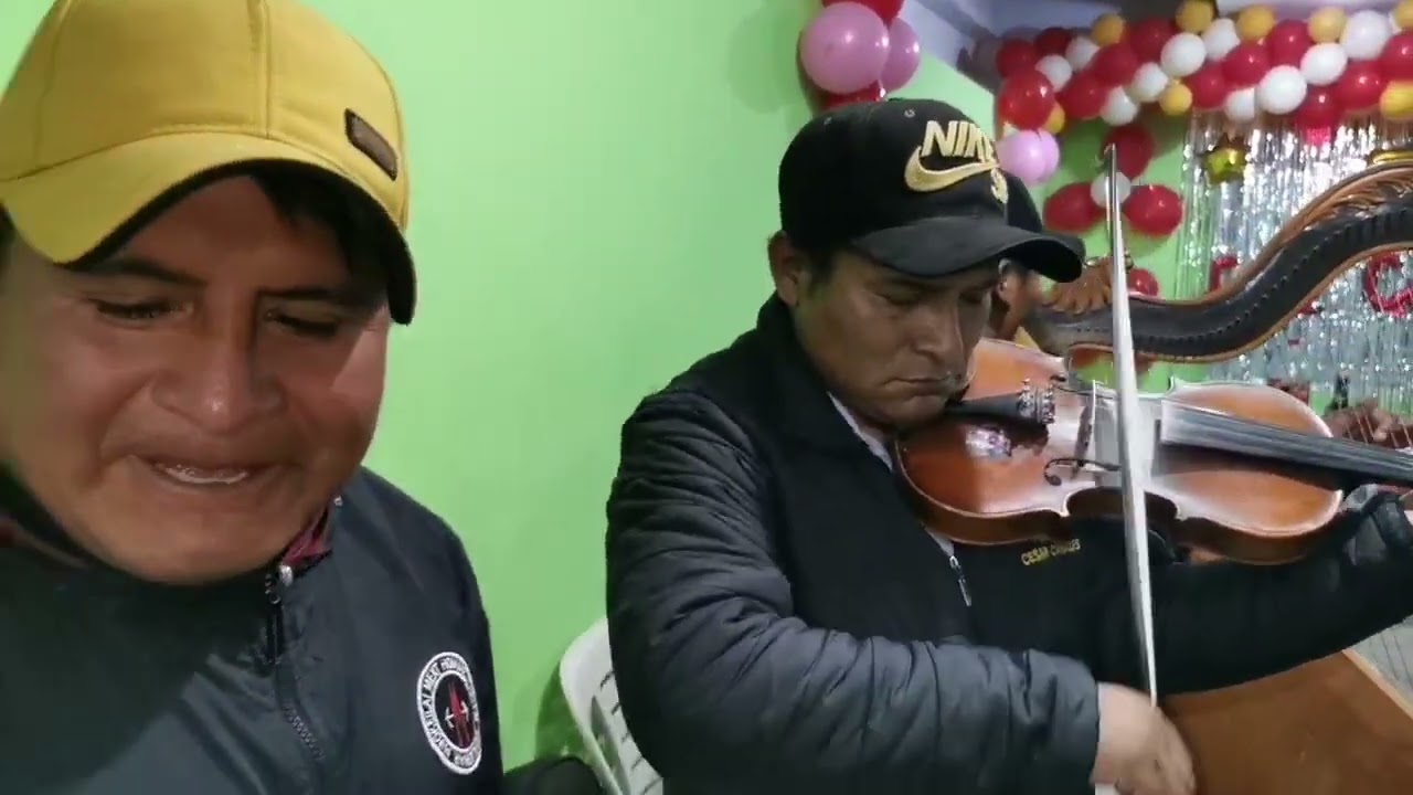 HUAYNO CON ARPA Y VIOLIN // CUMPLEAÑOS CON ANDY LOPEZ CON HUAMMANI PRODUCCIONES // CORACORA 2022