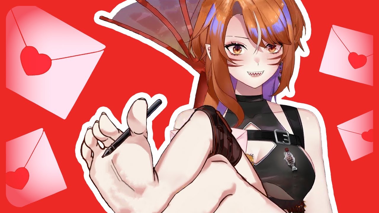 Feet Love Letters (Rio Fukai) #VTuber
