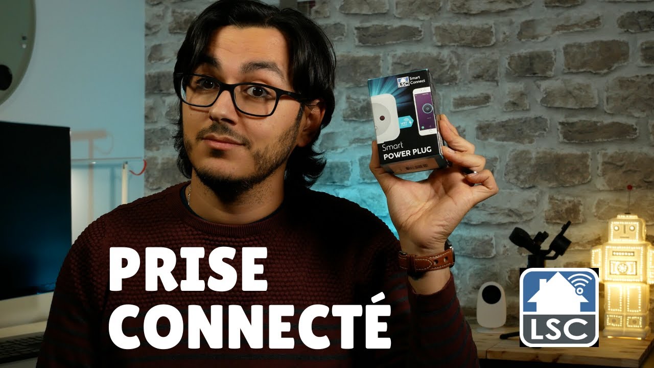 LSC SMART CONNECT: Prise WIFI connectée des magasins Action / Compatible ALEXA et GOOGLE HOME !