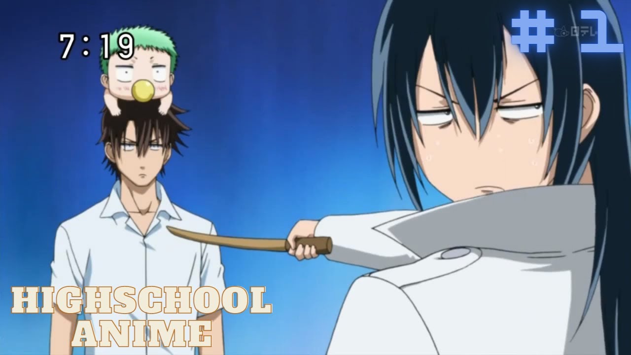 OGA Meets AOI ( BEELZEBUB) |  Best Highschool Anime #1